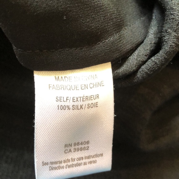 NWOT Theory Lortan Belfry Black Silk Jumpsuit - Picture 13 of 13